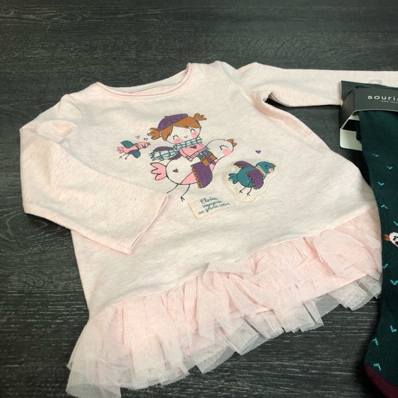 Tunic and tight 9-12 months - Picture 2 of 4